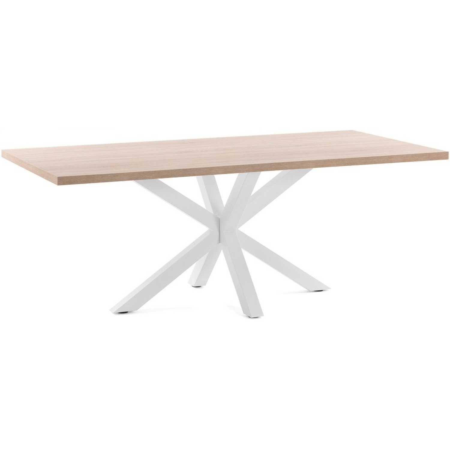 La Forma New Arya Dining Table - Natural & White